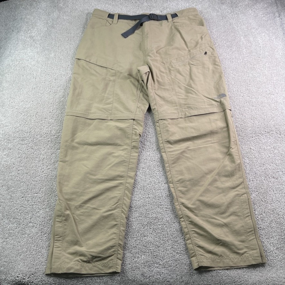 North Face Pants Mens XL Tan Paramount Convertible Hiking Outdoor Gorpcore